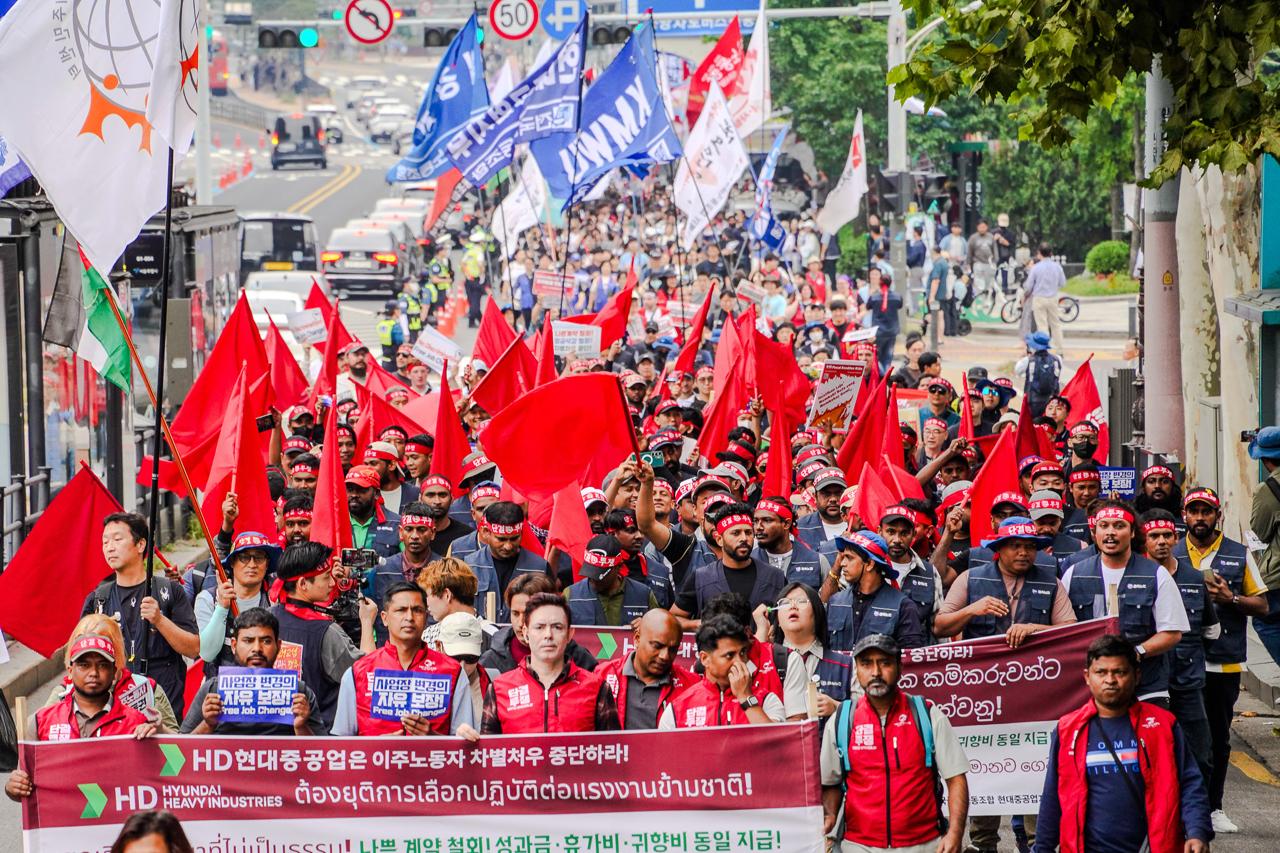 2026년 전국이주노동자대회 천 명의 함성, “이주노동자의 권리, 투쟁으로 쟁취하자”