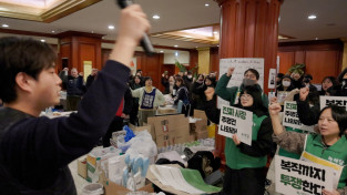 [후기] 세종호텔 로비농성 2주, 교섭은 바로 결렬, 복직까지 투쟁은 끝나지 않는다.
