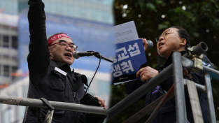 [우리의 투쟁] 원하청 노동자 공동투쟁으로 원청교섭 쟁취하자!