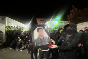 “유족 앞에 무릎 꿇릴 때까지 싸울 것이다” - 진주 CU현장으로 모인 화물노동자의 거대한 분노