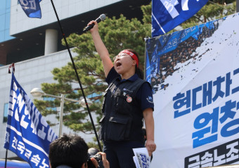 [발언] 원청교섭 사업장 선봉 파업과 금속노조 총파업으로 원청교섭 쟁취하자!